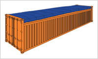 open top container 40 sm